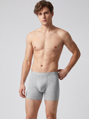 Classic Soft MicroModal Boxer Brief (No Fly) - Light Gray
