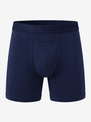 Classic Soft MicroModal Boxer Brief (Horizontal Fly) - Deep Blue