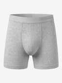 Classic Soft Boxer Brief (No Fly) - Light Gray