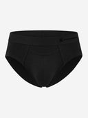 Classic Soft MicroModal Brief(Horizontal Fly)- White