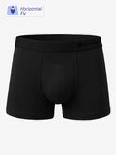 Classic Soft MicroModal Trunk (Horizontal Fly) - Black