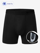 Zero-G™ MicroModal Boxer Brief (Side Fly) - Black