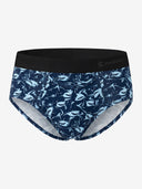 【Pre-Order】Classic Soft MicroModal Brief - Shark Current