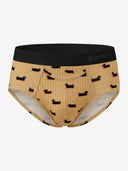 【Pre-Order】 Classic Soft MicroModal Brief (Horizontal Fly) - Wild Weekend