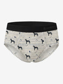 【Pre-Order】 Classic Soft MicroModal Brief (Horizontal Fly) - Wild Weekend