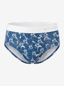 【Pre-Order】Classic Soft MicroModal Brief - Dolphin Break