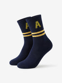 Signature Silk-Blend Mid-Crew Socks