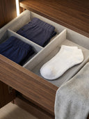 Lounge Set · Knit Boxer + Low-Cut Socks (Blue)