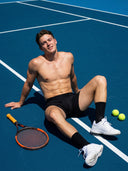 Active Set · Boxer Brief + Trunk + Crew Socks (Black)