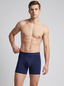 Classic Soft MicroModal Boxer Brief (Horizontal Fly) - Deep Blue