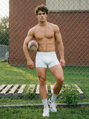 Active Set · Boxer Brief + Trunk + Crew Socks (White)