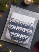 【Pre-Order】Zero-G™ MicroModal Brief（Side Fly） - Christmas | Santa Snowglobe