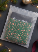 【Pre-Order】Classic Soft MicroModal Brief（Horizontal Fly）- Christmas | Candy Cane Break