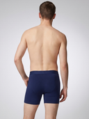 Classic Soft MicroModal Boxer Brief (Horizontal Fly) - Deep Blue