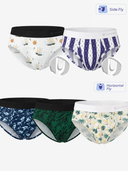 Coastal Island Vacation Brief 5-Pack