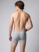 Classic Soft MicroModal Boxer Brief (No Fly) - Light Gray