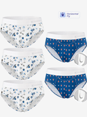 Mixed Style 5-Pack MicroModal Briefs