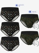 Mixed Style 5-Pack MicroModal Briefs