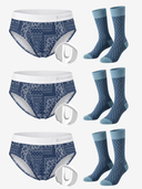Bandana Derby Comfort & Sock 6-Pack