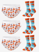 Helmet Huddle Comfort & Sock 6-Pack