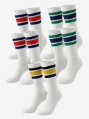 Vintage-Tone Crew Socks 5-Pack