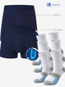 Zero-G™ Boxer Brief + Trunk + Performance Socks 5-Pack Set