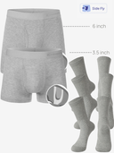 Zero-G™ Boxer Brief + Trunk + Performance Socks 5-Pack Set