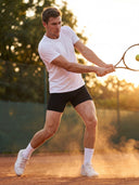 Classic Soft Boxer Brief (Horizontal Fly) - Black