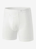 Classic Soft Boxer Brief (Horizontal Fly) - White