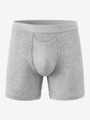Classic Soft MicroModal Boxer Brief (Horizontal Fly) - Light Gray