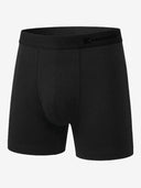 Classic Soft Boxer Brief (No Fly) - Black