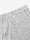 Classic Soft Boxer Brief (No Fly) - Light Gray