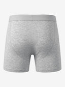 Classic Soft Boxer Brief (No Fly) - Light Gray