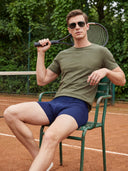 Classic Soft Trunk (Horizontal Fly) - Deep Blue