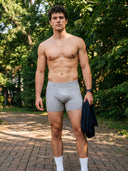 Zero-G™ Elite Boxer Brief (Side Fly) - Heather Grey
