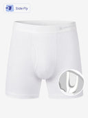 Zero-G™ MicroModal Boxer Brief (Side Fly) - White