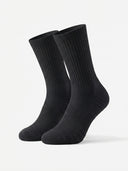 Kinetic™ Performance Cushioned Cotton Crew - Black