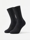 Kinetic™ Performance Cushioned Cotton Crew - Black