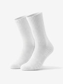 Kinetic™ Performance Cushioned Cotton Crew - White
