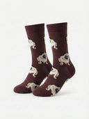 Essential Everyday Cotton Crew - Dark Coffee