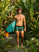 【Pre-Order】Classic Soft MicroModal Trunk（Horizontal Fly） - Island Ease | Night Canopy