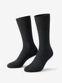 Signature Mercerized Cotton Crew - Black