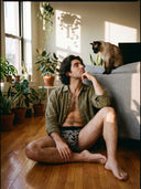 【Pre-Order】 Classic Soft MicroModal Brief (Horizontal Fly) - Wild Weekend