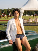 【Pre-Order】 Classic Soft Brief（Horizontal Fly)-Saddle & Stakes