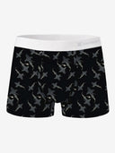 【Pre-Order】Classic Soft MicroModal Trunk（Horizontal Fly） - Wild After Hours | Night Shark