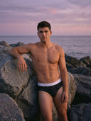【Pre-Order】Classic Soft MicroModal Brief（Horizontal Fly） - Coastal Joy | Lucky Tide