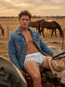 【Pre-Order】 Classic Soft Brief（Horizontal Fly)-Saddle & Stakes