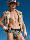 【Pre-Order】Zero-G™ MicroModal Brief (Horizontal Fly) - Pixel Pulse |Glitch Block