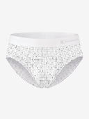 【Pre-Order】Classic Soft MicroModal Brief（Horizontal Fly） - Pixel Pulse | Binary Drift