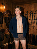 【Pre-Order】 Classic Soft Trunk (Horizontal Fly) - Saddle & Stakes